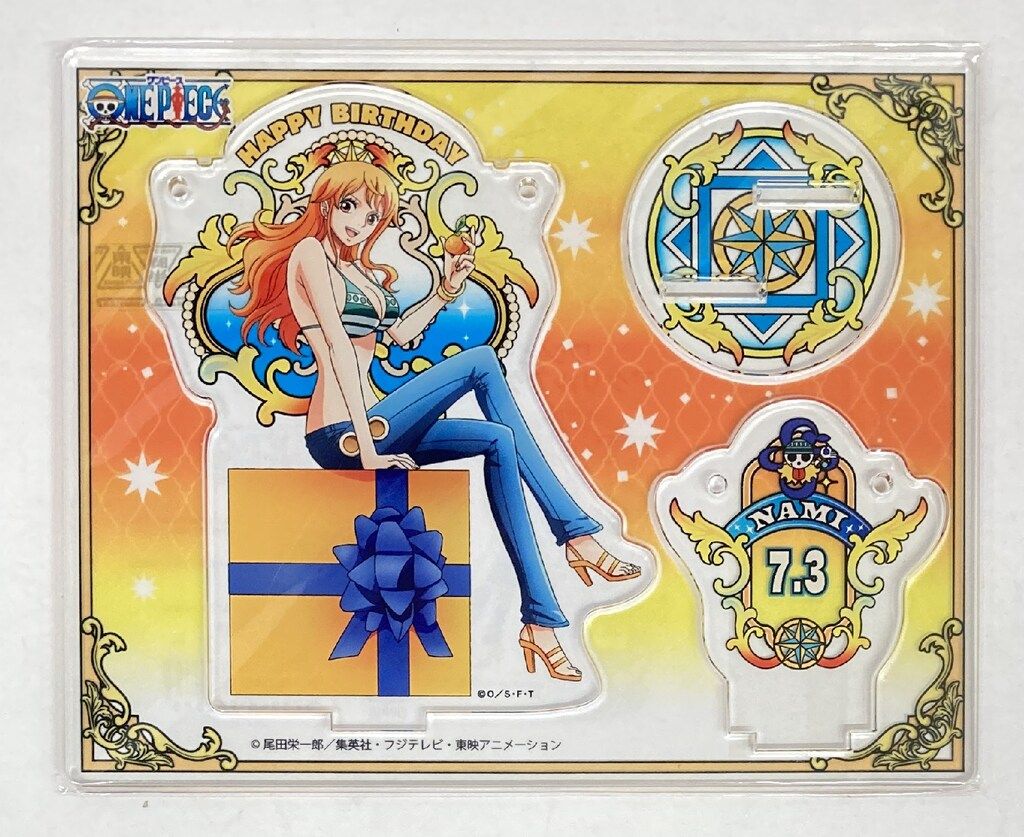 ONEPIECE 東京ワンピースタワー ナミ　　バースデーアクリルキーホルダー 東京ワンピースタワー アクリルキーホルダー ナミ - メルカリ