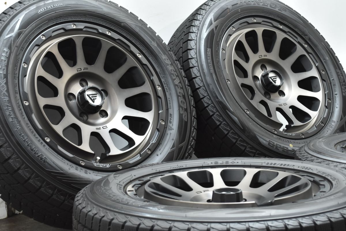 デルタフォース オーバル 17in 7J 32 PCD114.3 ウィンターマックスSJ8 225|65R17 ハリアー RAV4 エクストレイル アウトバック