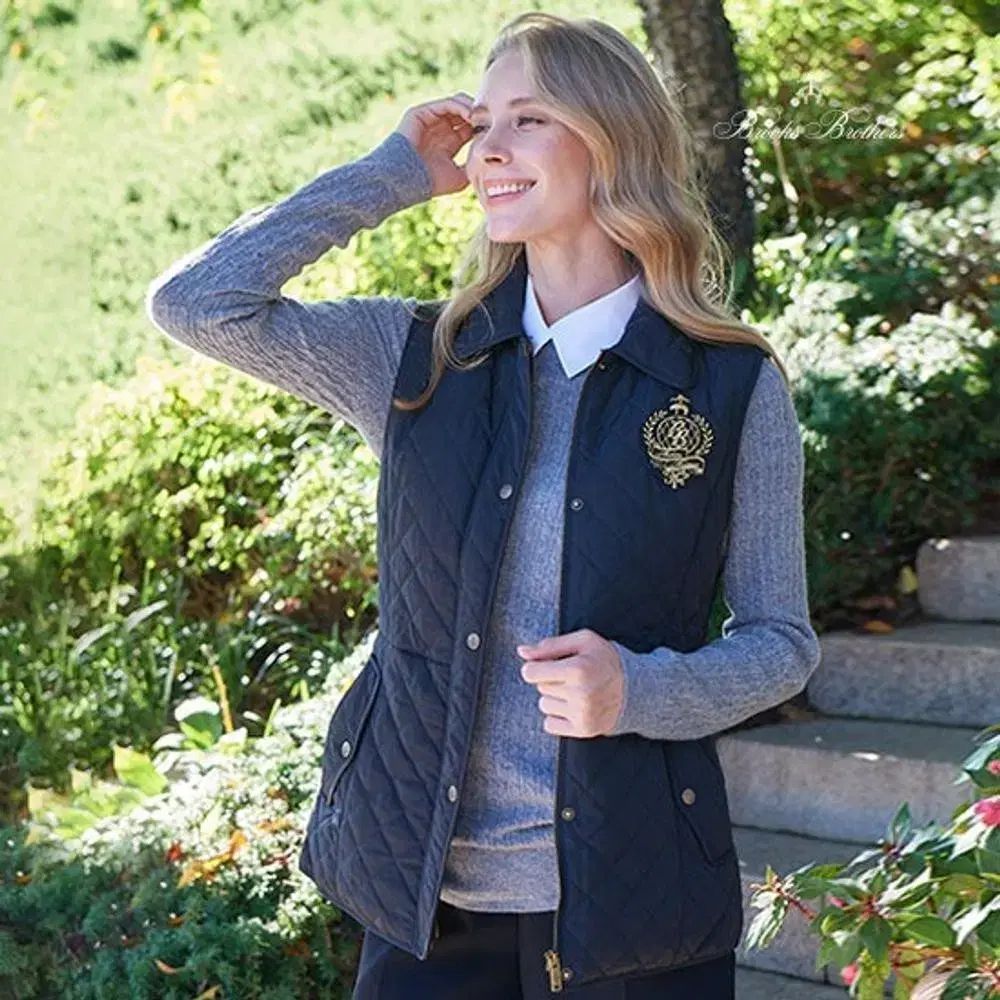 ブルックス ブラザーズ グース キルティング キルト ベスト