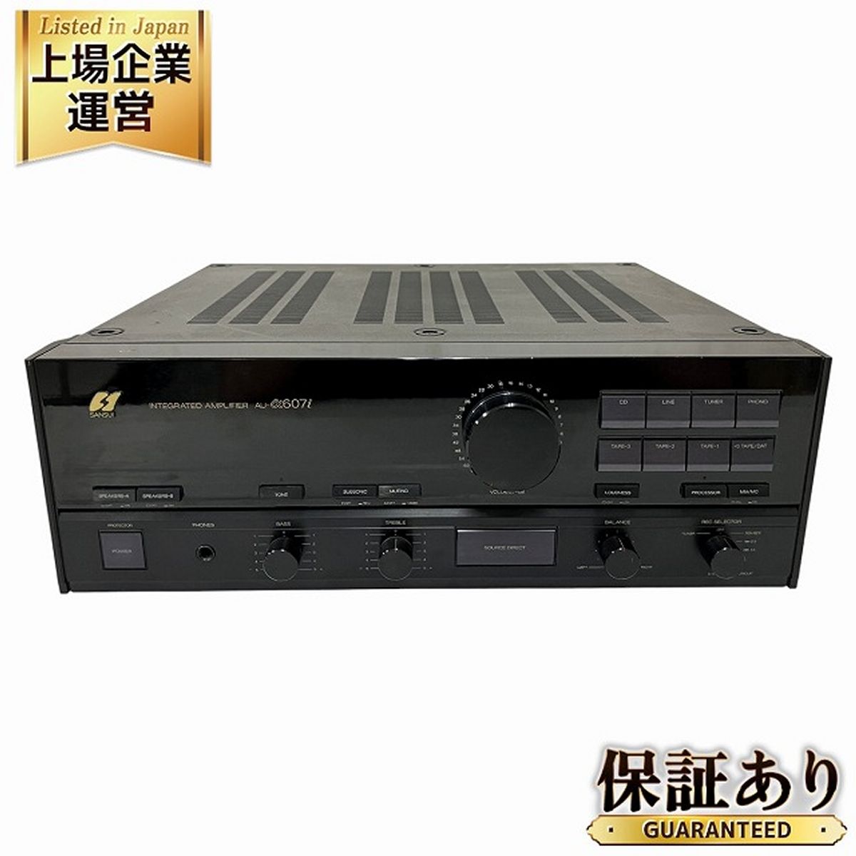 名機　SANSUI/AU-α607L EXTRA プリメインアンプ SANSUI AU-α607L Extraの仕様 サンスイ