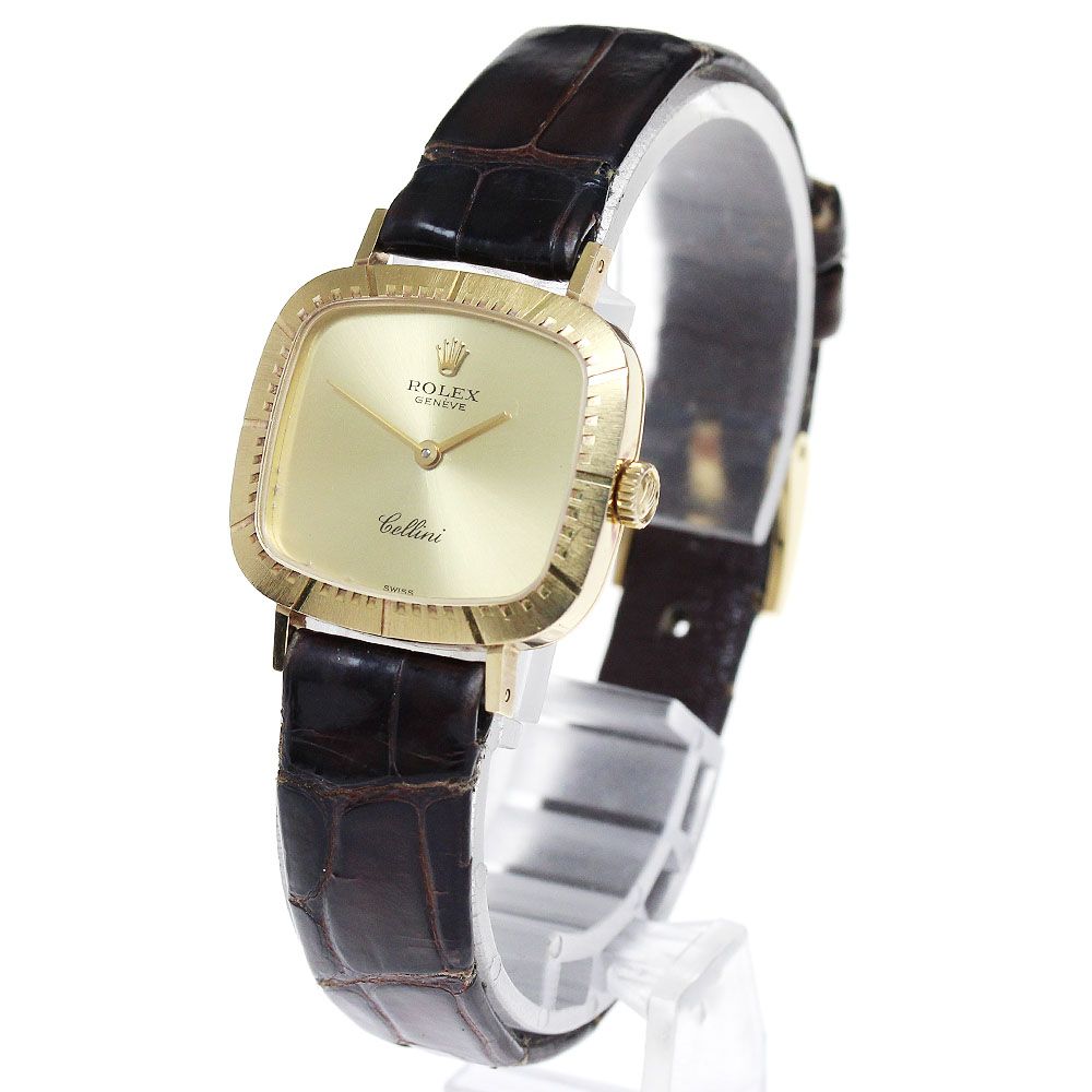 ロレックス ROLEX 4082 チェリーニ K18YG cal.1601 手巻き レディース  