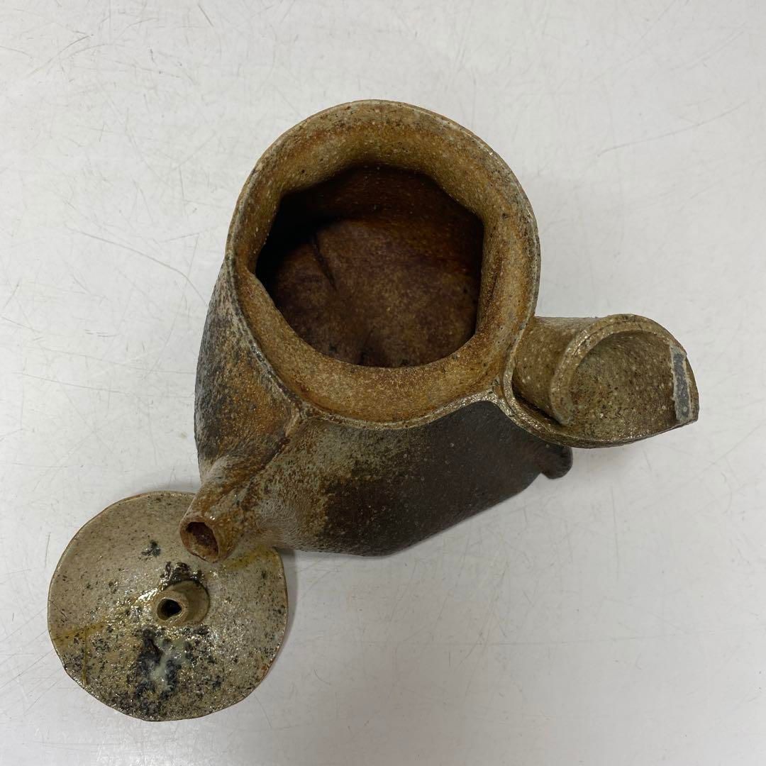 林克次作　窯変　茶注　共箱　東さ5-0704⑧ 林克次作 窯変 茶注 共箱 東さ5-0704⑧