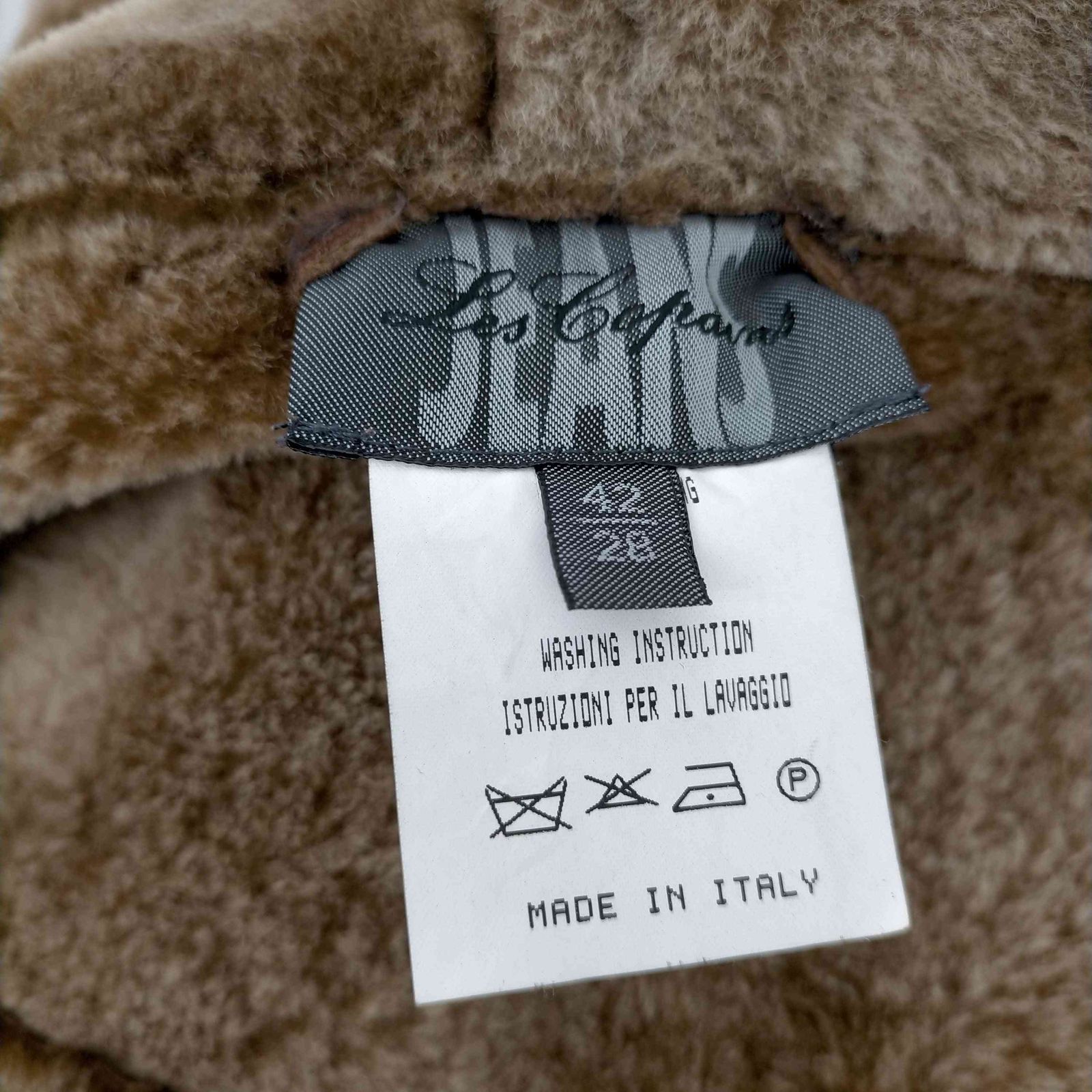 Les Copains コート　イタリア製 レコパン LES COPAINS MADE IN ITALY SHEARLING ムートン