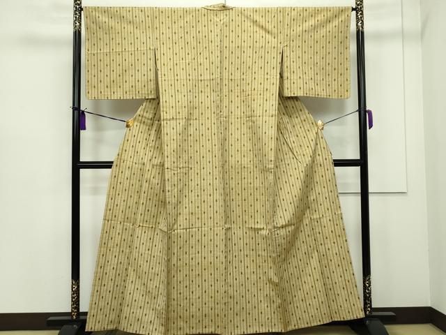 平和屋本店■極上　本場琉球　南風原花織　単衣　手織　赤嶺織り工房　赤嶺忠作　証紙付き　逸品　CZAA1225s5 平和屋本店□極上 本場琉球 南風原花織 単衣 手織 赤嶺織り工房 赤嶺