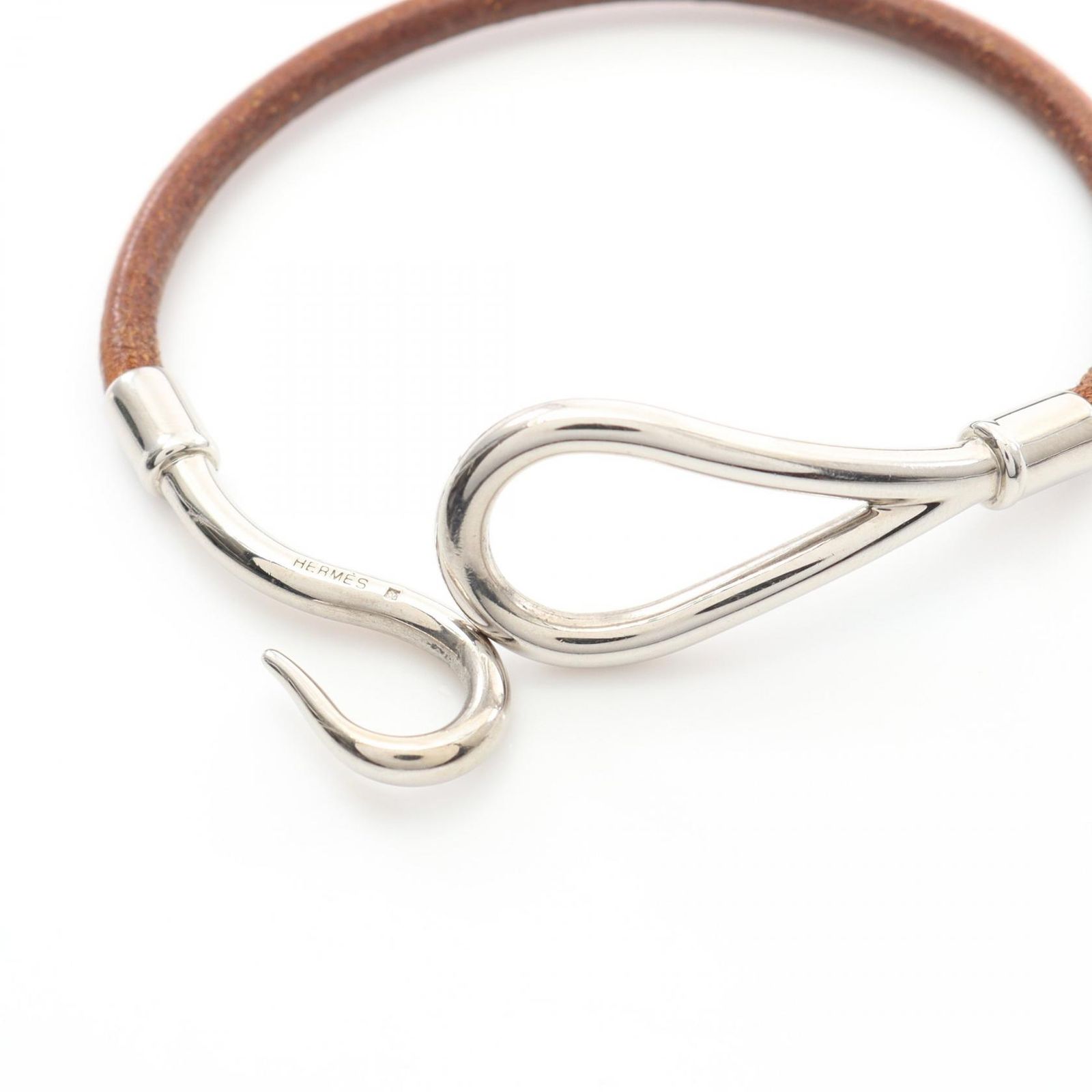エルメス HERMES ブレスレット ジャンボ シルバー ステンレス