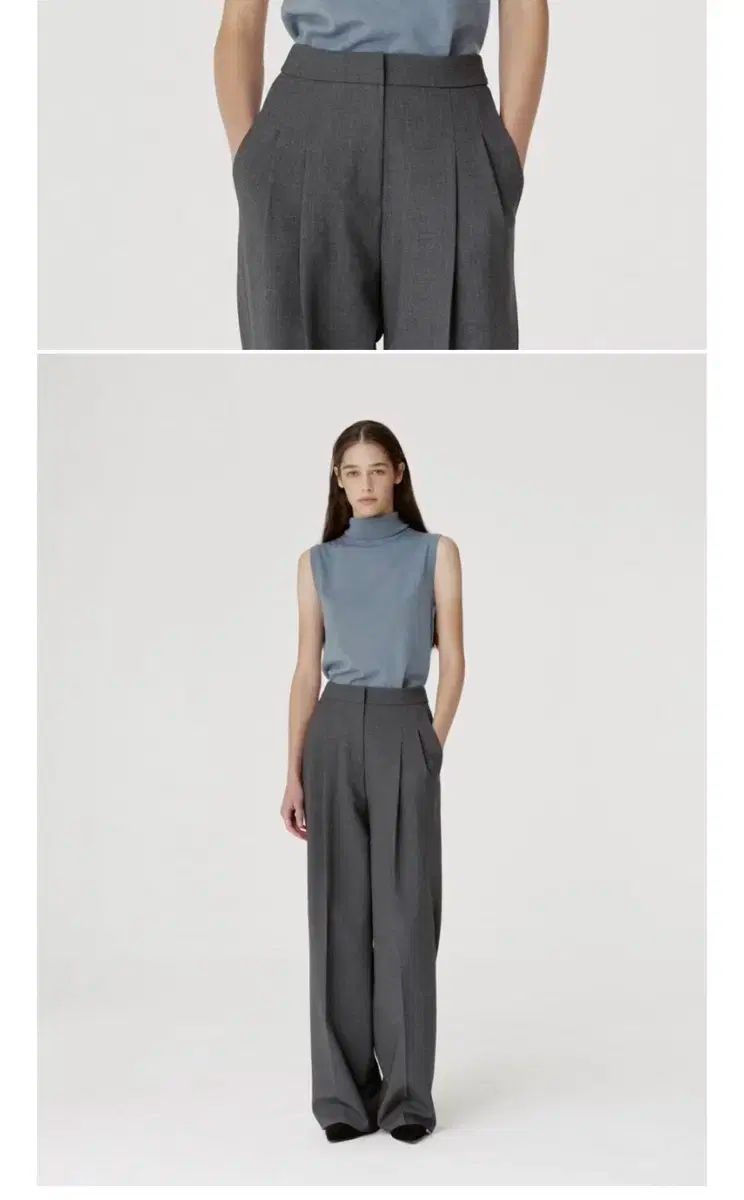  ローエン タートルネック スリーブレス ニット 半袖(Tシャツ) Tシャツ カットソー