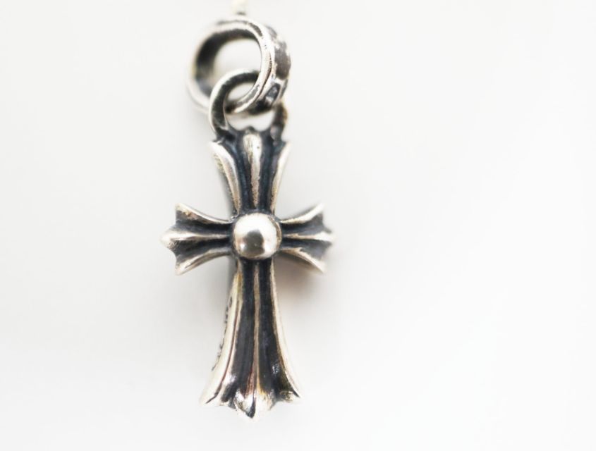 クロムハーツ CHROME HEARTS ピアス ベイビーファット クロス シルバー ベビーファット アクセサリー