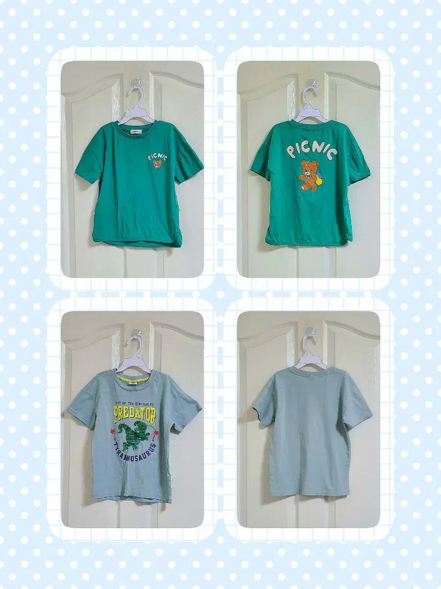 ウォルトン・キッズ ティラノ ショートスリーブ T シャツ ( 130 ) +ベリー・メイ ピクニックベア ) まとめ売り