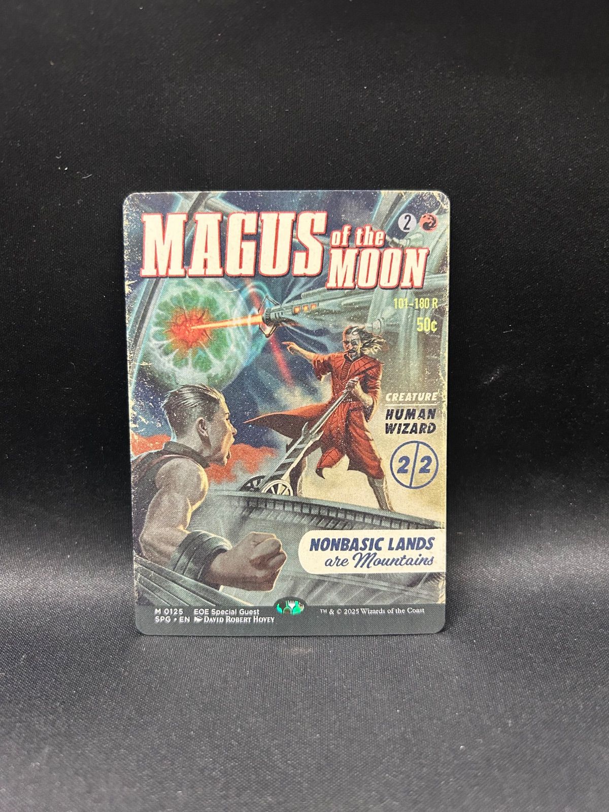 MTG【ボーダーレス】月の大魔術師　英英英英 MTG【ボーダーレス】月の大魔術師 英英英英