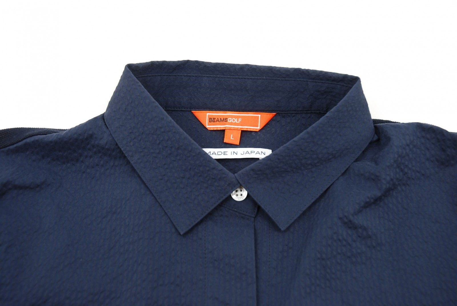 BEAMS - coco 中古 ビームスゴルフ BEAMSGOLF レディース 長袖シャツ L 紺 ネイビー ストレッチ BEAMS - coco 中古 ビームスゴルフ BEAMSGOLF レディース 長袖