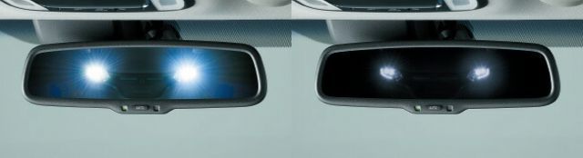 HONDA ホンダ VEZEL ヴェゼル ホンダ純正 オートデイナイトミラー LED ブルー イルミネーション付 2015.4～次モデル
