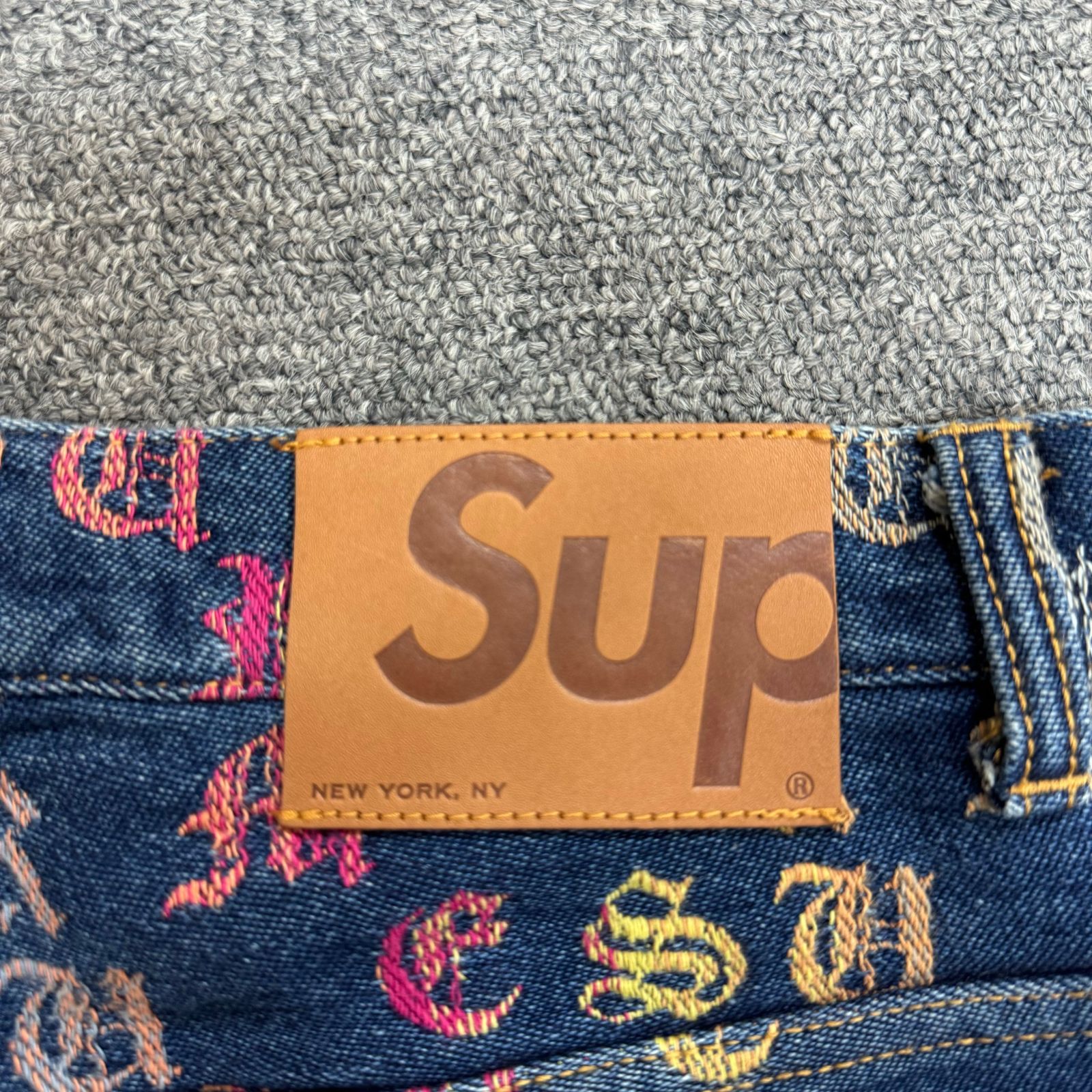Supreme Gradient Jacquard Denim Short グラディエント