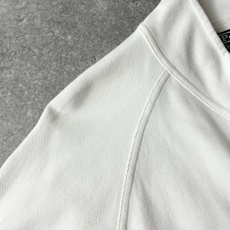 90s POLO RALPH LAUREN ライナー付き コットン 鹿の子 スイング