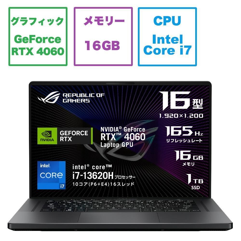 ASUS GU603VV-I73R4060G ゲーミングノートパソコン 920546