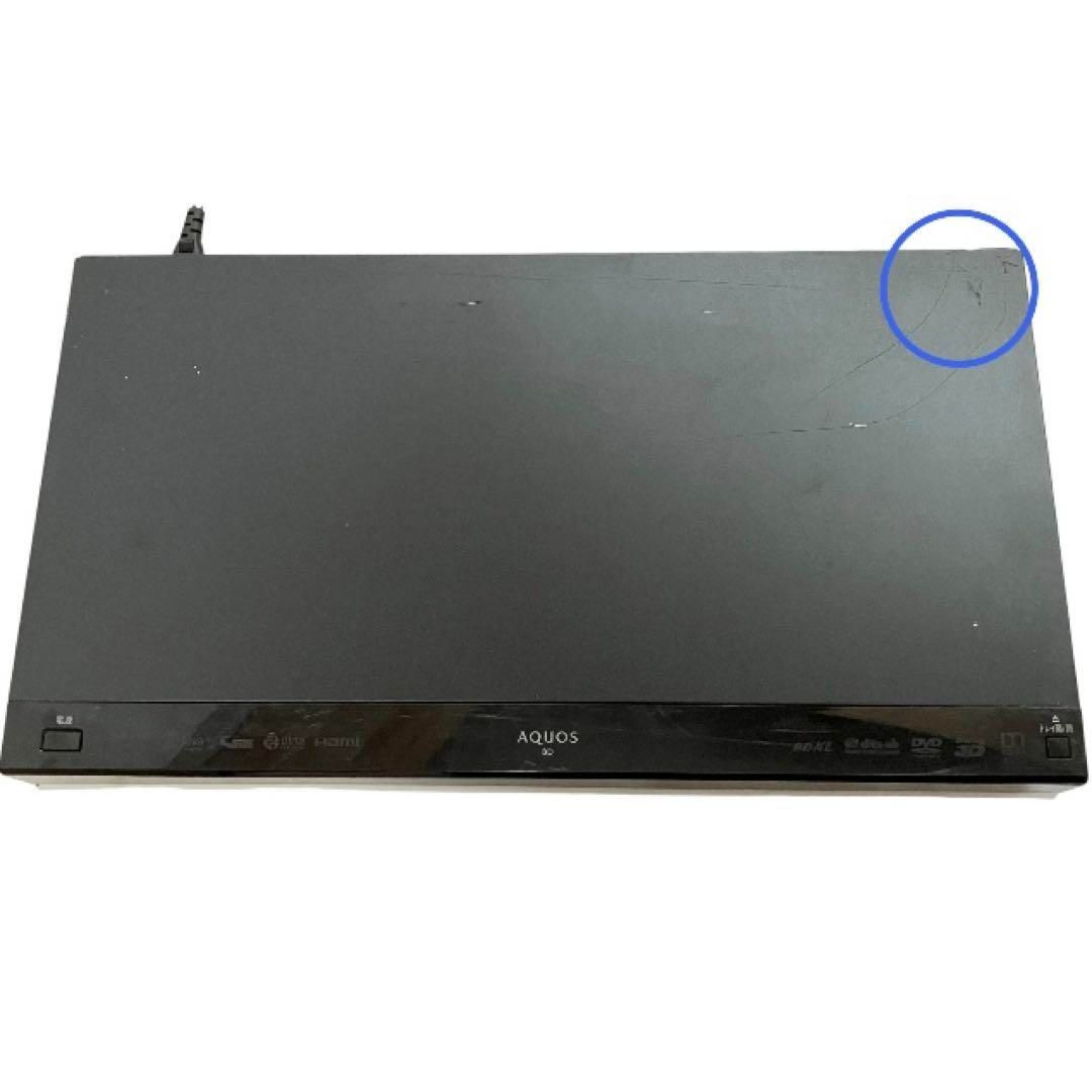 SHARP AQUOS 2番組同時録画 500GB ブルーレイレコーダー BD-W580