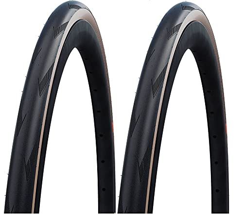 2本セット SCHWALBE PRO ONE ADDIX Race クリンチャー シュワルベプロワン 700c (700×25c， トランスペアレントスキン) [並行輸入品] [トランスペアレントスキン] [700×25c]