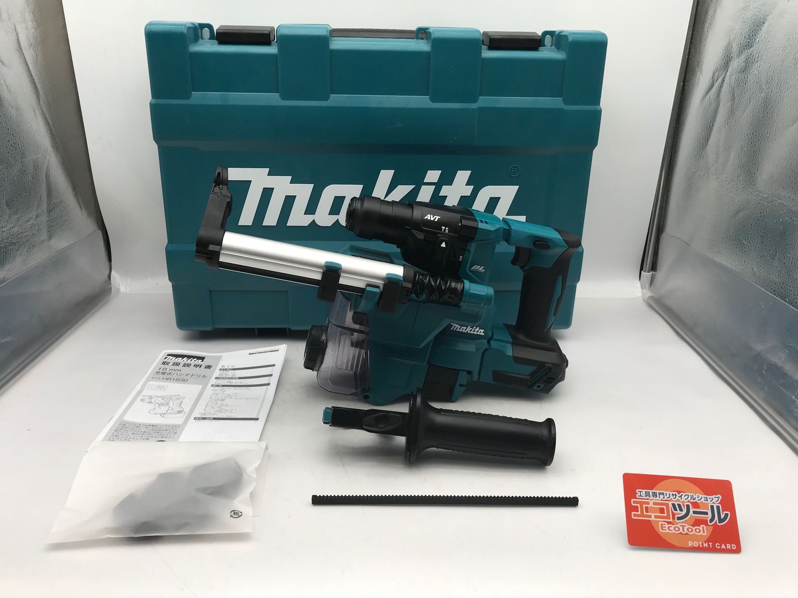 品 Makita|マキタ 18v充電式ハンマードリル 集じんシステム付 HR183DZKV ITMEZKZRWSUH エコツール小牧ｲﾝﾀｰ店 M02