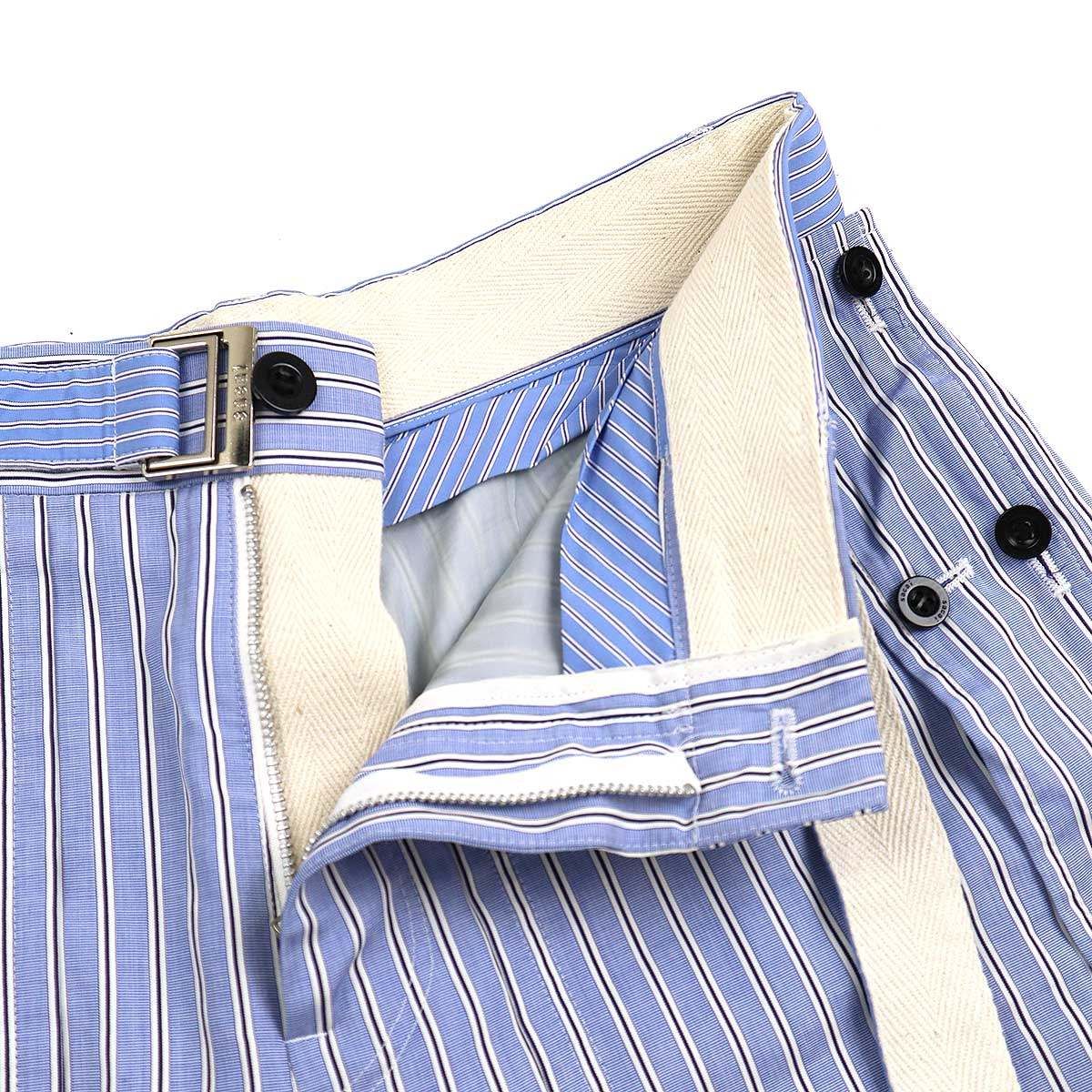 sacai サカイ 23SS Thomas Mason vertical-stripe Print Cotton