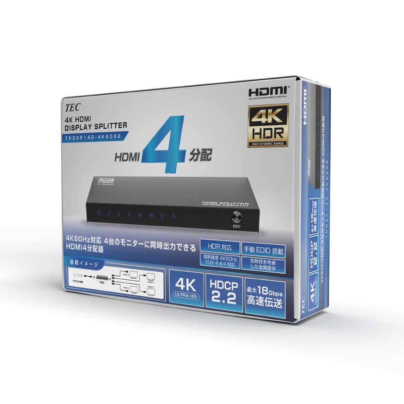 ブラック THDSP14D-4K60S2