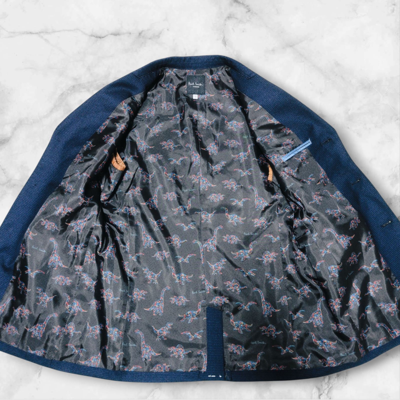 美品✨ポールスミスPaul Smithキッズジュニアスーツ子供総柄 セットアップ 美品✨ポールスミスPaul Smithキッズジュニアスーツ子供総柄