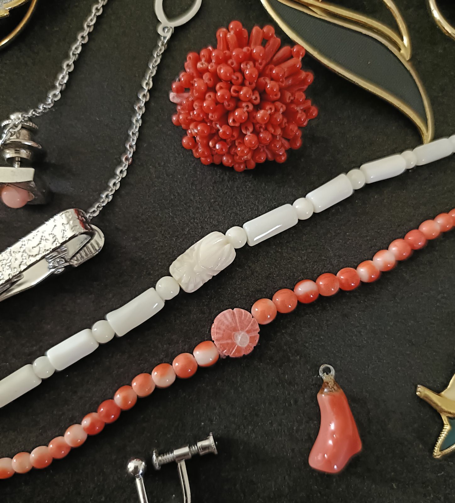 珊瑚アクセサリーまとめ