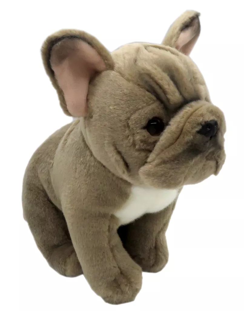 中古】ぬいぐるみ フレンチブルドック(ブルー) 12インチ