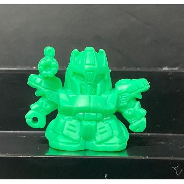 ガン消し　SDガンダム　緑色 ガン消し SDガンダム 緑 グリーン 4体セット 武者 - メルカリ