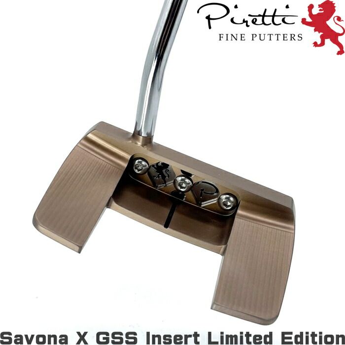ベティナルディ　RYB パター 付属付き　リミテッドモデル Piretti ピレッティ パター サボナX GSSインサート リミテッド