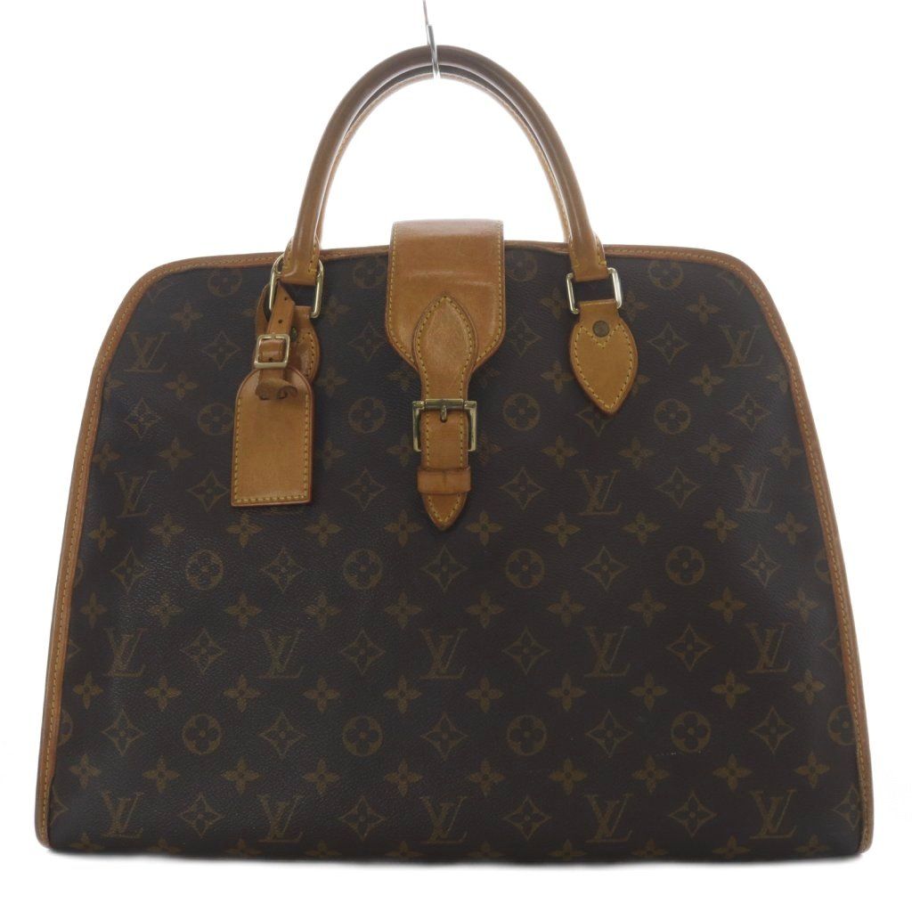 Louis Vuitton ハンドバッグ。バッグ ダークブラウン パリオリ ルイヴィトン PM トートバッグ ダミエ ブラウン N51123