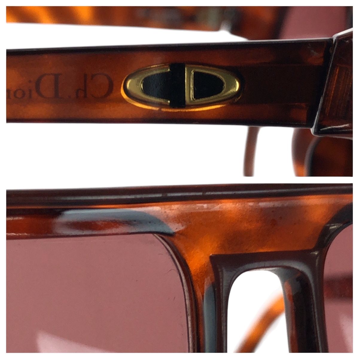 Christian Dior クリスチャンディオール ヴィンテージ ブラウン  