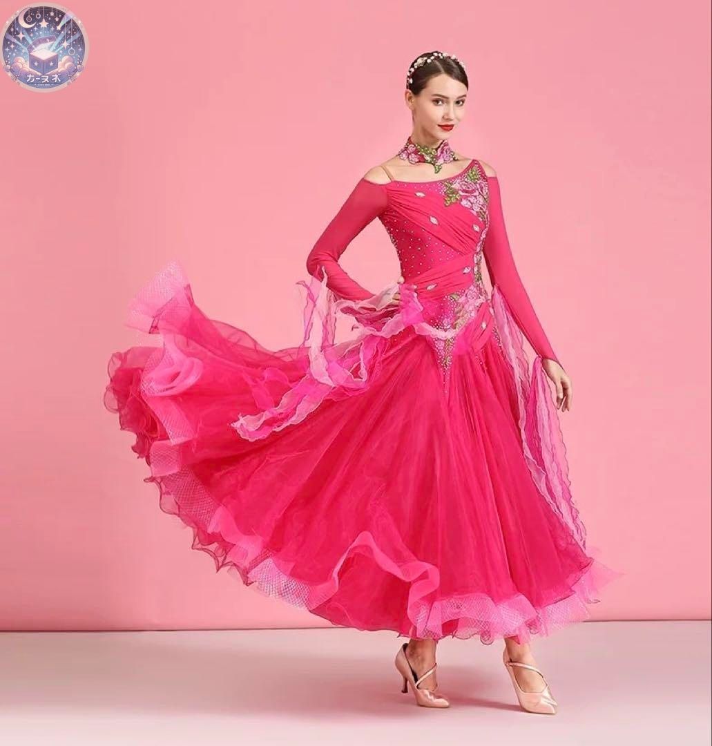 新品 未使用 大人気スタンダードドレス☆競技会、発表会、デモで大活躍