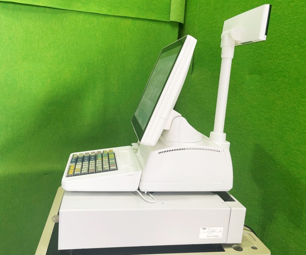 東芝テック QT-200-V1-51WA-R プリンター 一体型POSターミナル レジスター ディスプレー15形TFTモデル V-001