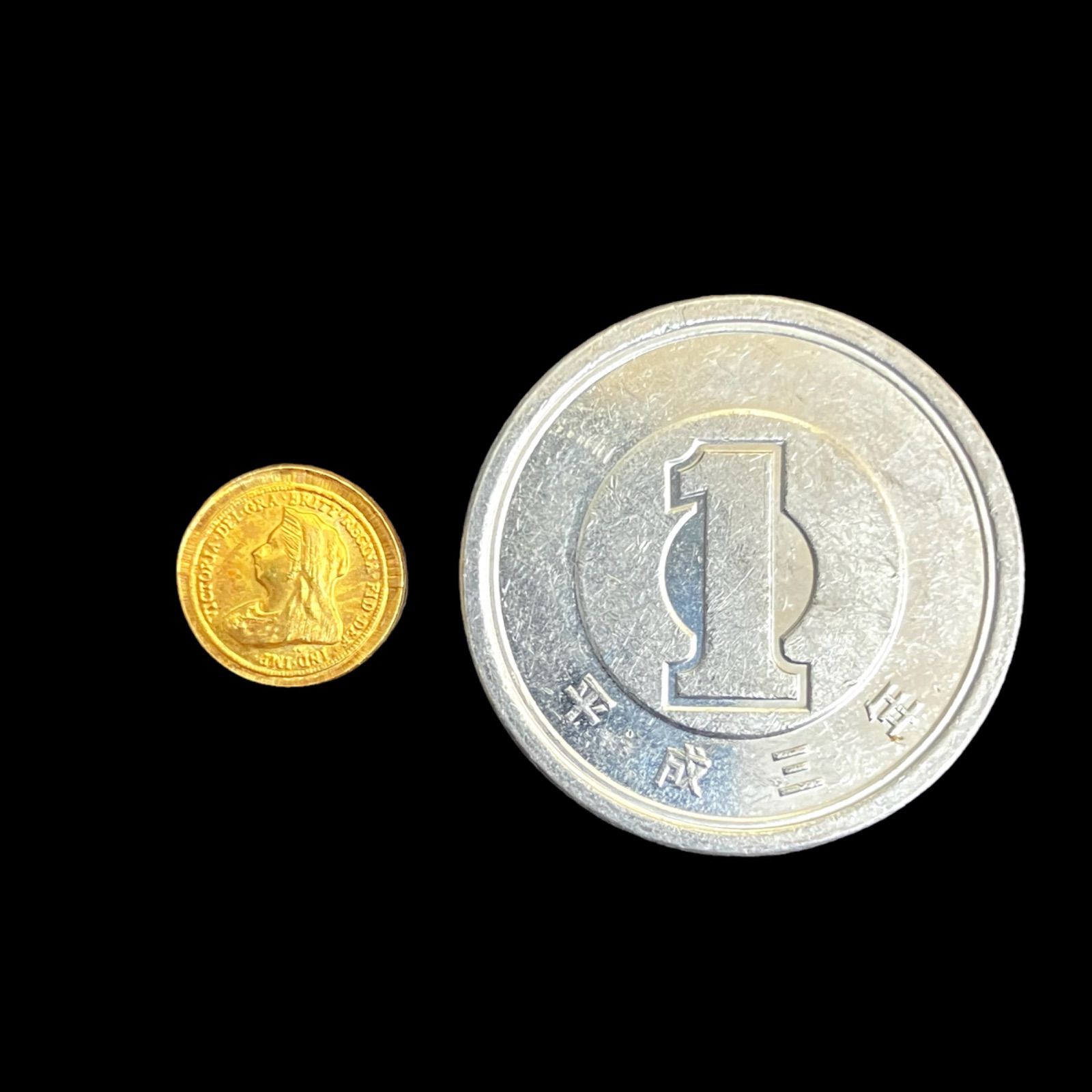 超希少⭐️超貴重】 ☆金貨超ミニレプリカ K18金保証 ANTIQUE