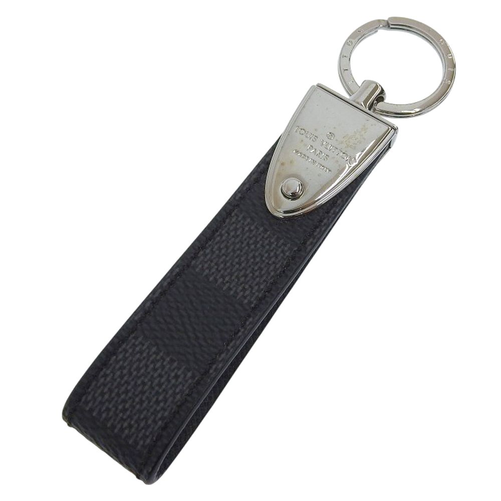 布袋付 超 ルイヴィトン LOUIS VUITTON ダミエ グラフィット ポルトクレ ドラゴンヌ M 65049 キーリング