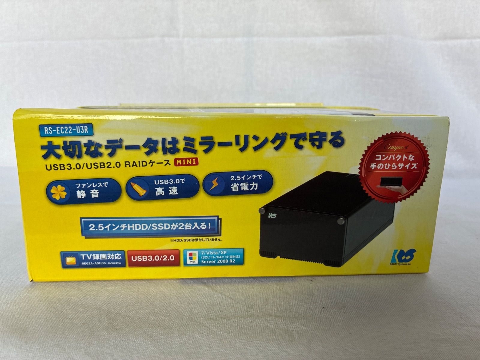 ラトック製RAID 3TB×2 USB3 RS-EC32-U3R RATOC ラトック製RAID 3TB×2 USB3 RS-EC32-U3R RATOC
