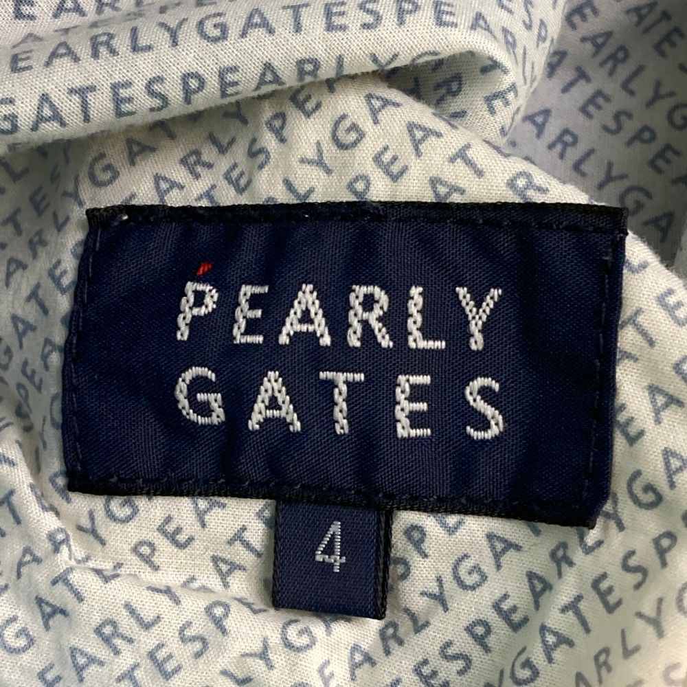 サイズ：4 PEARLY GATES パーリーゲイツ  パンツ  ブルー系 [240101459208] ゴルフウェア メンズ ストスト サイズ：4 PEARLY GATES パーリーゲイツ パンツ ブルー系