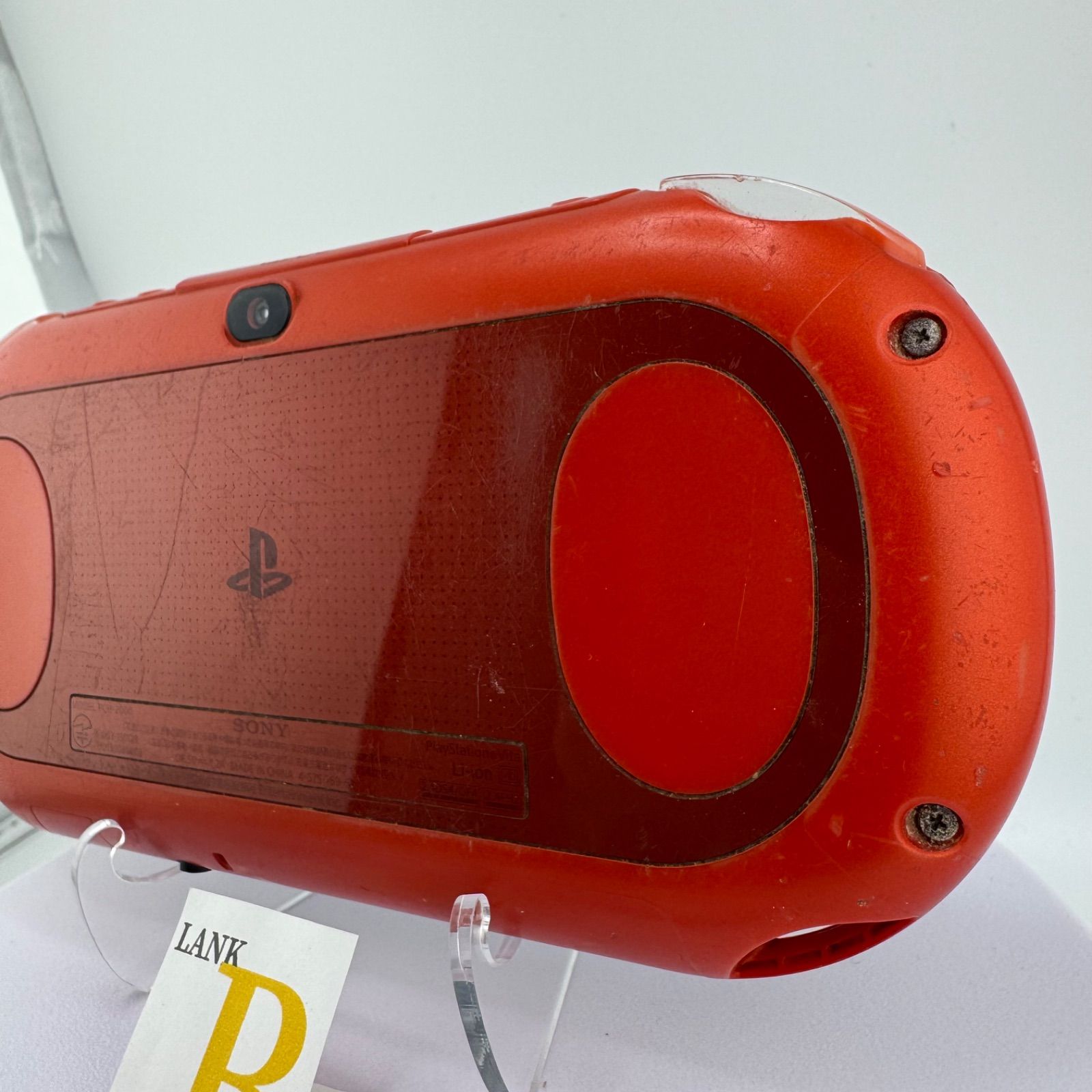  PS Vita PCH 2000 ZA 26 Metallic Red メタリックレッド ピーエス ヴィータ ソニー PlayStation プレイステーション e 386 本体 PS Vita(ヴィータ)