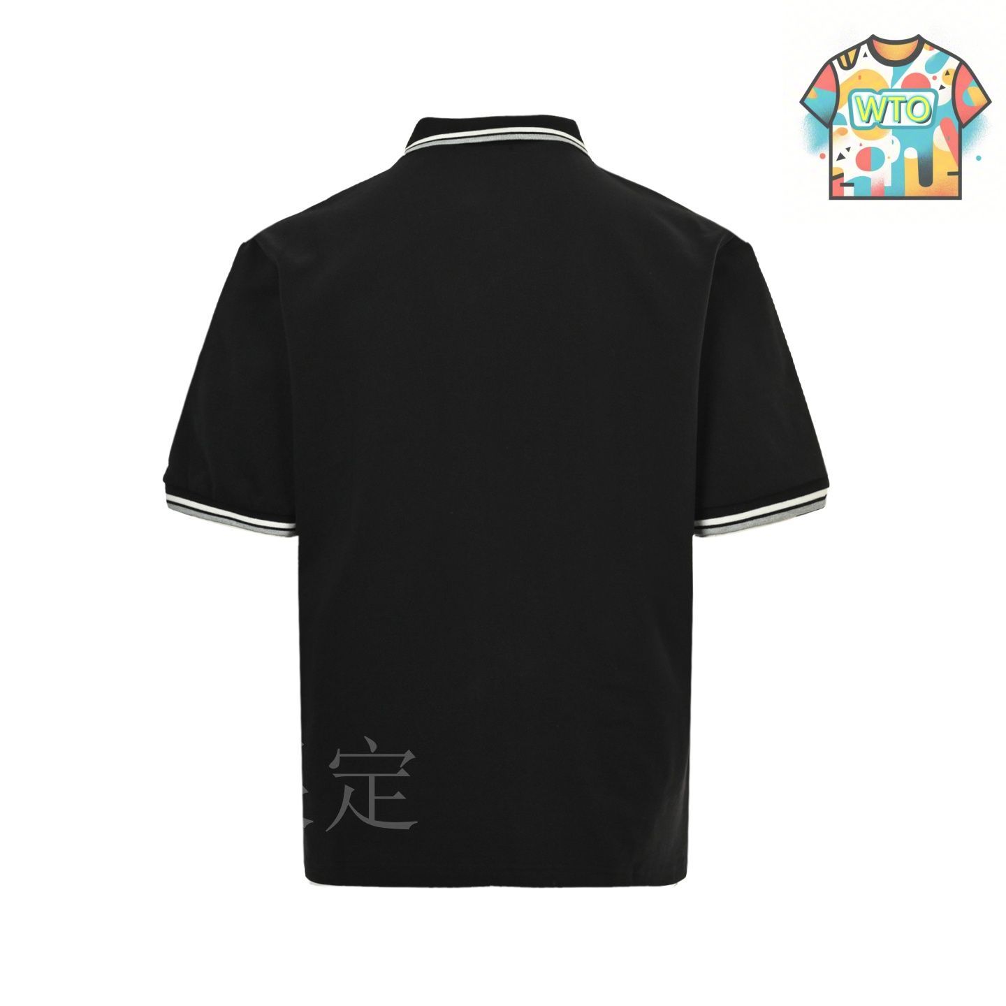 今日WTO】Miu Miu 25ss ハーフジップロゴ刺繍ポロ T シャツ-HZ37
