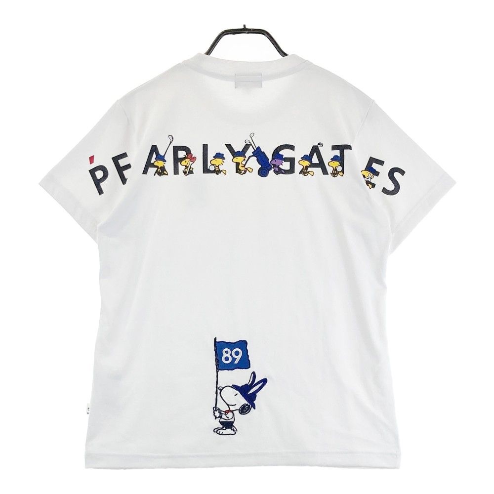 サイズ：4 PEARLY GATES パーリーゲイツ 2024年モデル ×PEANUTS 半袖T