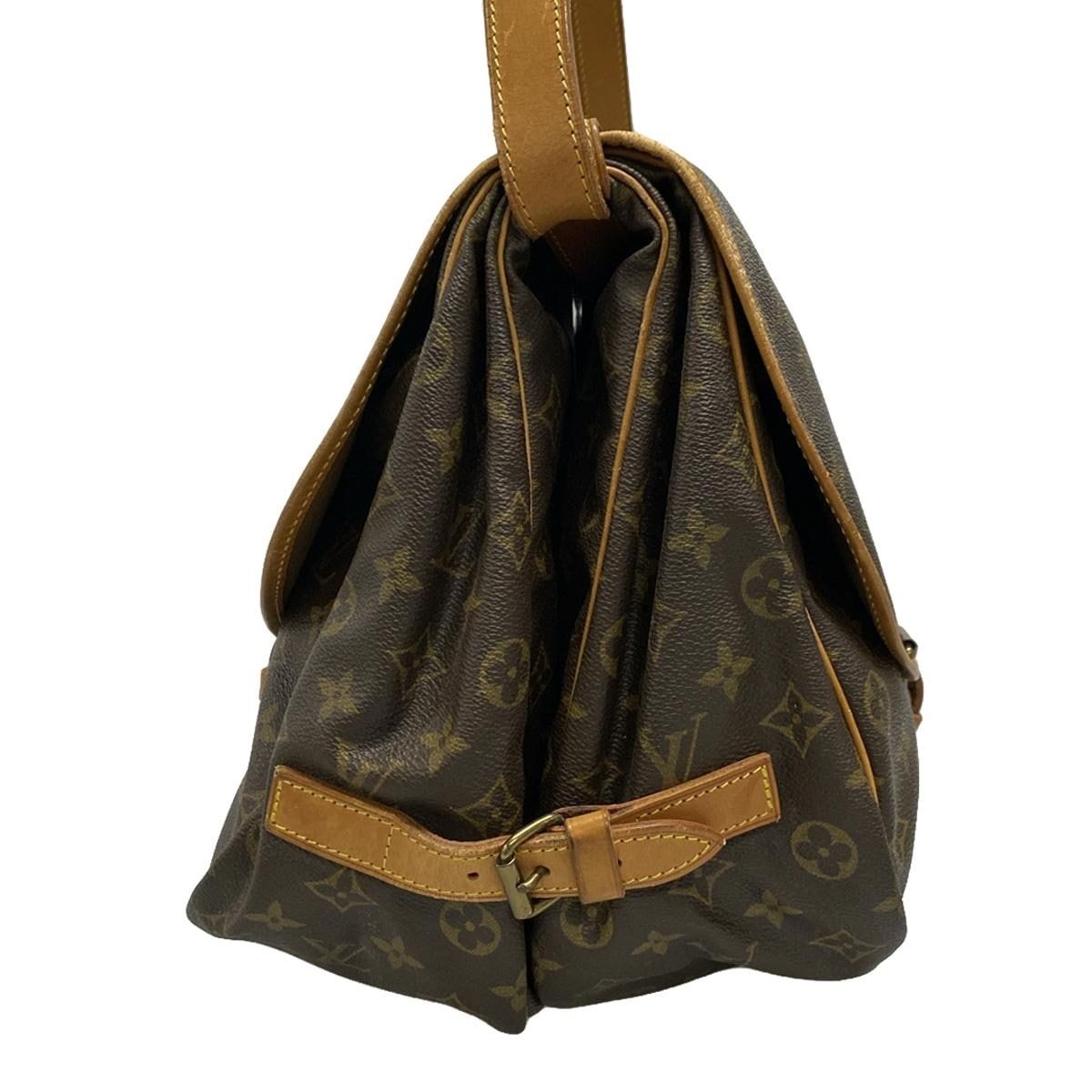 LOUIS VUITTON(ルイヴィトン) ショルダーバッグ モノグラム ソミュール35 M42254 - - メルカリ