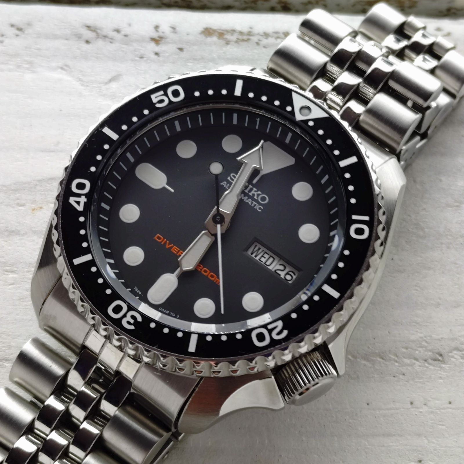 SEIKO 7s26 動作確認済　ブラックボーイ　ダイバー SEIKO 7s26 動作確認済ブラックボーイダイバー