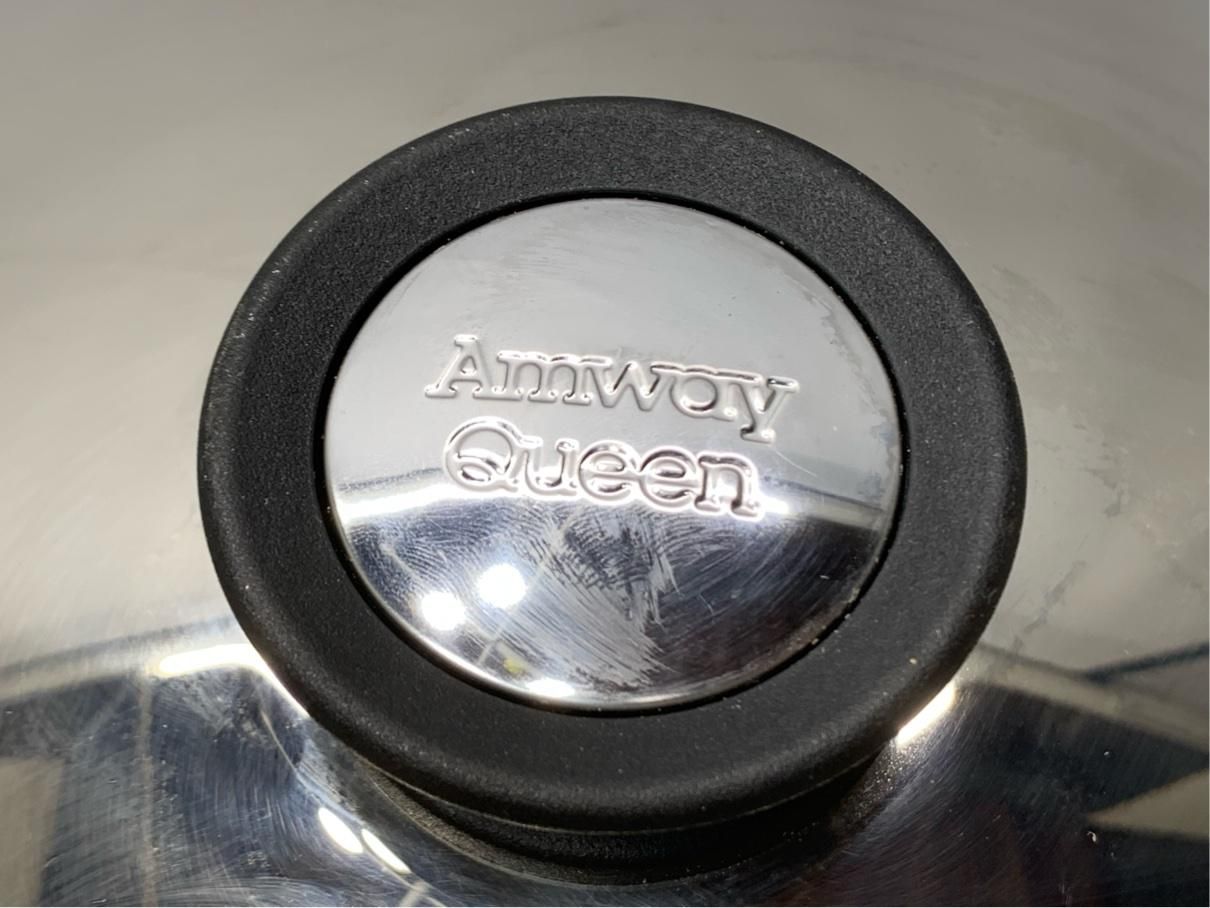 アムウェイ 両手鍋 中華鍋 クイーンクック ウォック ステンレス アメリカ製 厨房器具 調理機器 A9691B12 TALLINNNEXPO_COM