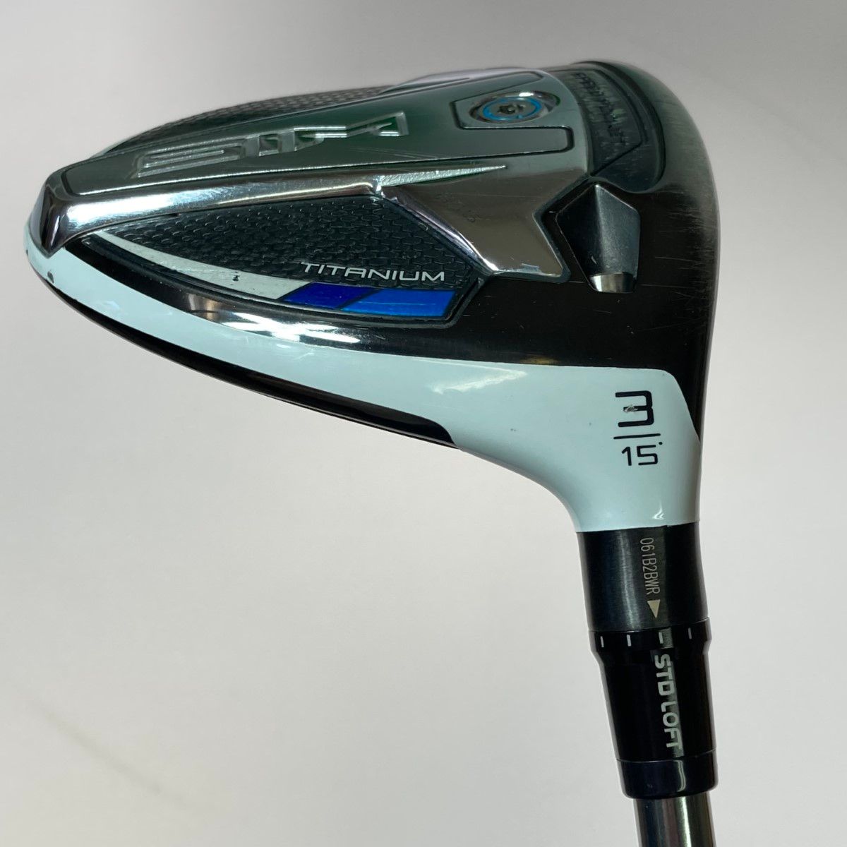 TaylorMade - ◎◎TaylorMade テーラーメイド SIM シム 3FW 15° フェアウェイウッド Diamana BF70 S カバー付 塗装剥げ補修跡有 ◎◎TaylorMade テーラーメイド SIM シム 3FW 15° フェアウェイ