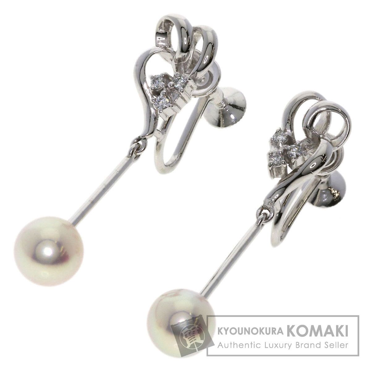 Pt900 プラチナ900 パール ダイヤ 0.36ct リングの買取実績 | 買取専門