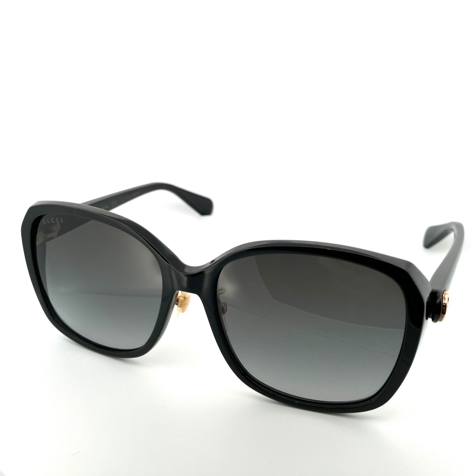 【美品 希少】 GUCCI グッチ サングラス インターロッキングG 鑑定済み】正規品 GUCCI グッチ サングラス インターロッキングG