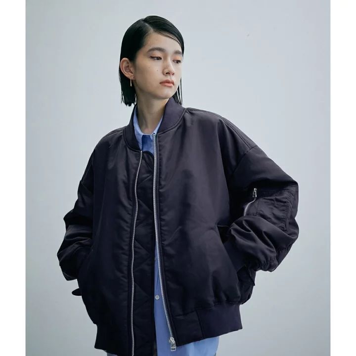 provoke ADAM ET ROPE別注 BIG MA-1 Flight Jacket プロヴォーク アダムエロペ フライトジャケット ブルゾン ナイロン PV-100024