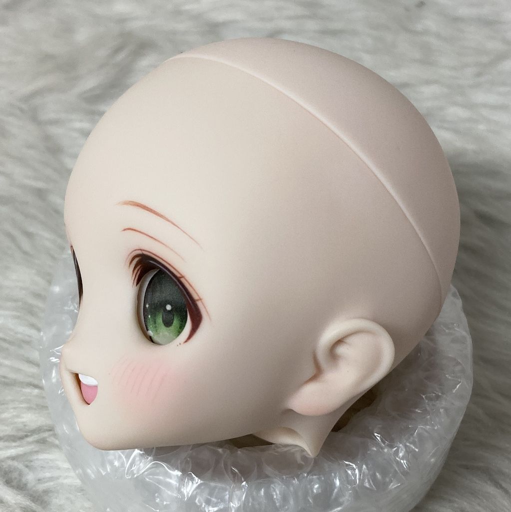難あり　MDD DDH01 ドールヘッド　ボークス　カスタムヘッド ボークス製 DDH22 カスタムヘッド SW肌 セミホワイト肌 ドルフィー