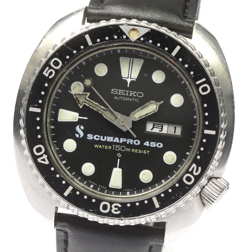 セイコー SEIKO 6306-7001 3rdダイバー スキューバプロ450 デイデイト 自動巻き メンズ _764492