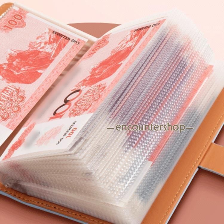 100日BOX＊封筒貯金＊ お札 貯金箱 100枚収納可能 お金仕分け 封筒貯金 貯金ファイル