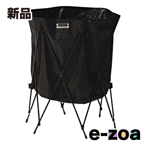 東谷 アズマヤ フォールディングバスケット ブラック 幅41×奥行き41×高さ50cm MIP-98BK (2565071)